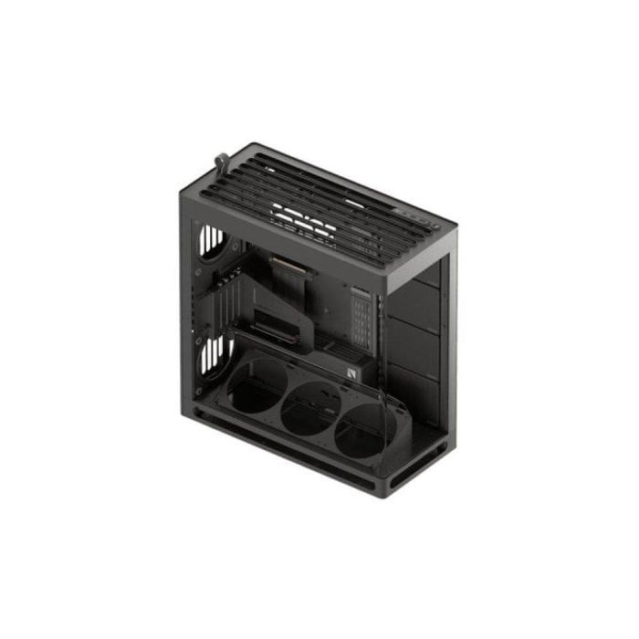 Mid-Tower Case - AEROCOOL - HAVN HS420 VGPU - Black - Tempered Glass - Optimized Cable Management