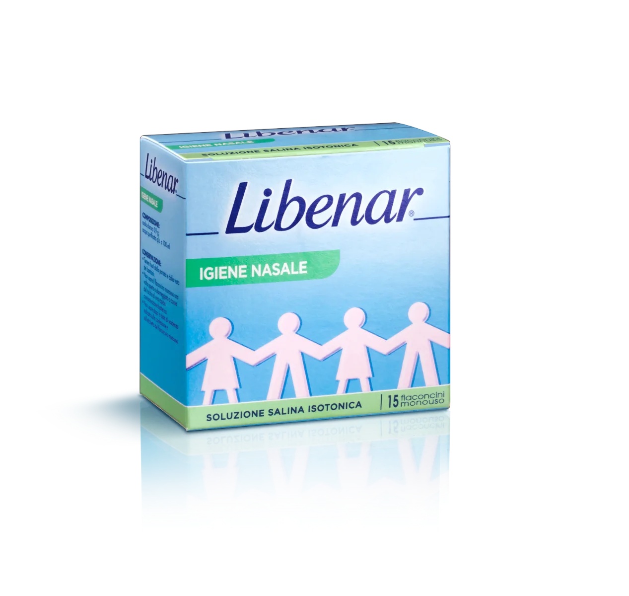 LIBENAR Libenar 15 frascos de 5 ml de solución isotónica