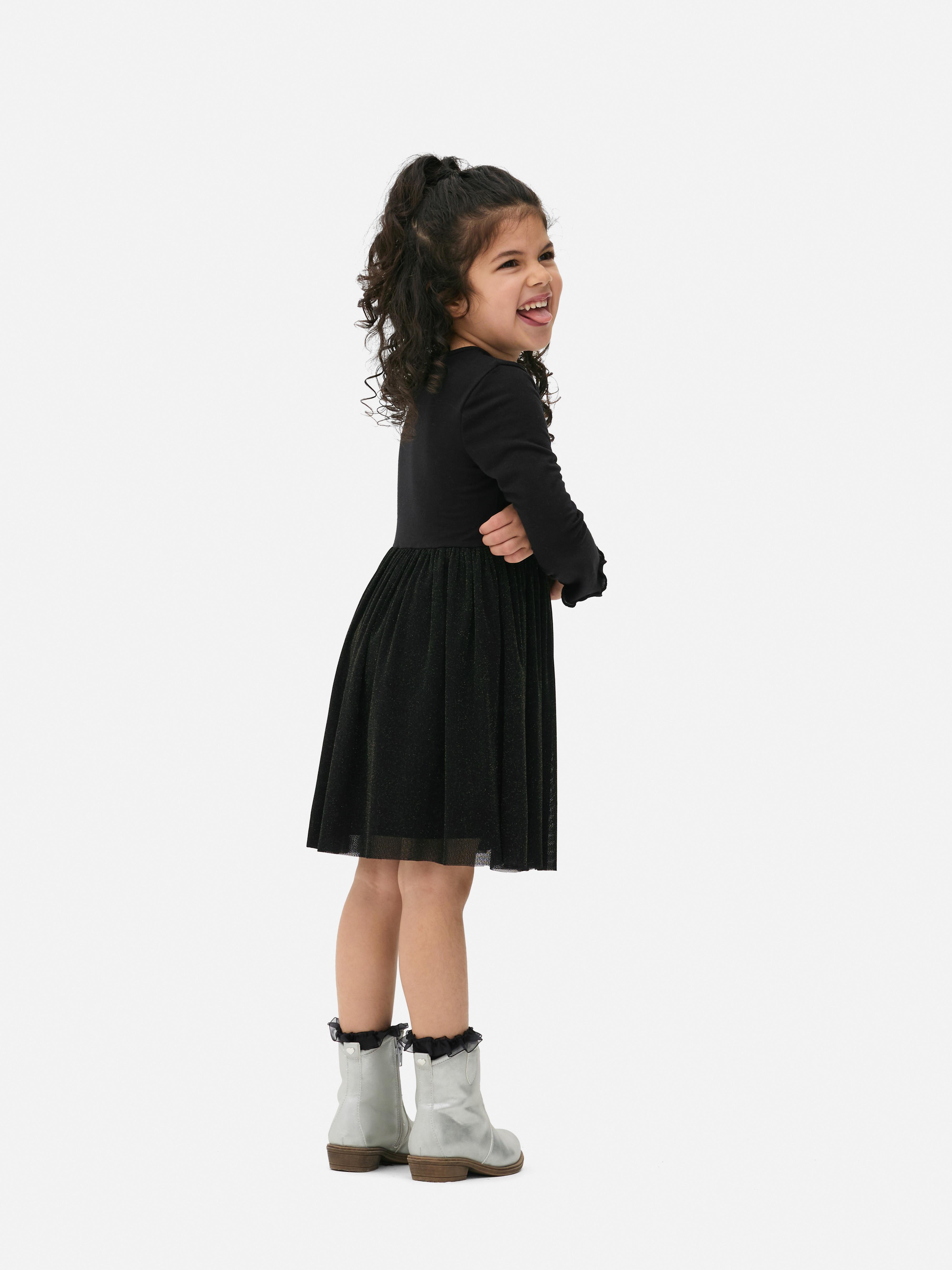 Rochie tutu Hello Kitty și Kuromi O rochie Hello Kitty cu fustă din tul, tiv festonat și închidere deschisă la spate