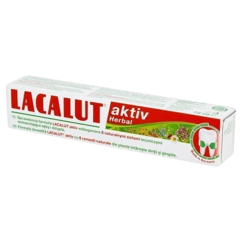 Lacalut Aktiv Pasta do zębów Herbal