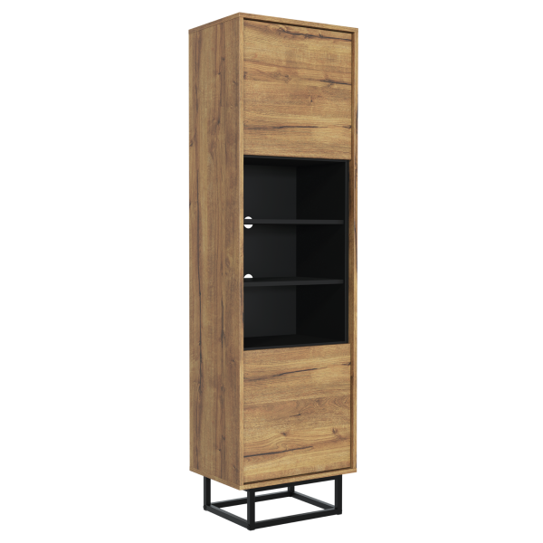 Witryna 175cm Loft ONE FURNITURE - Laminat Dębowy