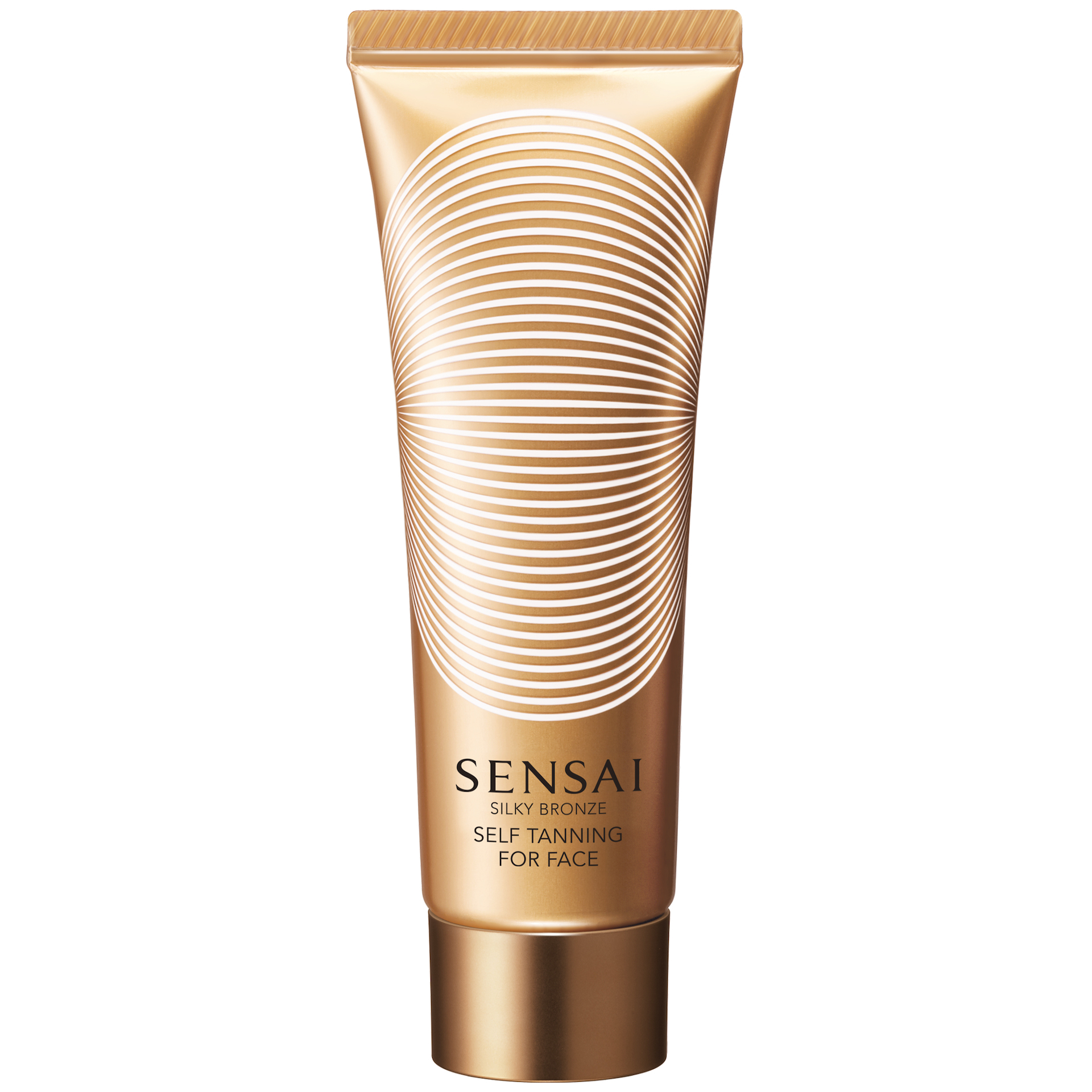 Svilenkasto brončani samotamnjujući balzam za lice 50 ml - SENSAI