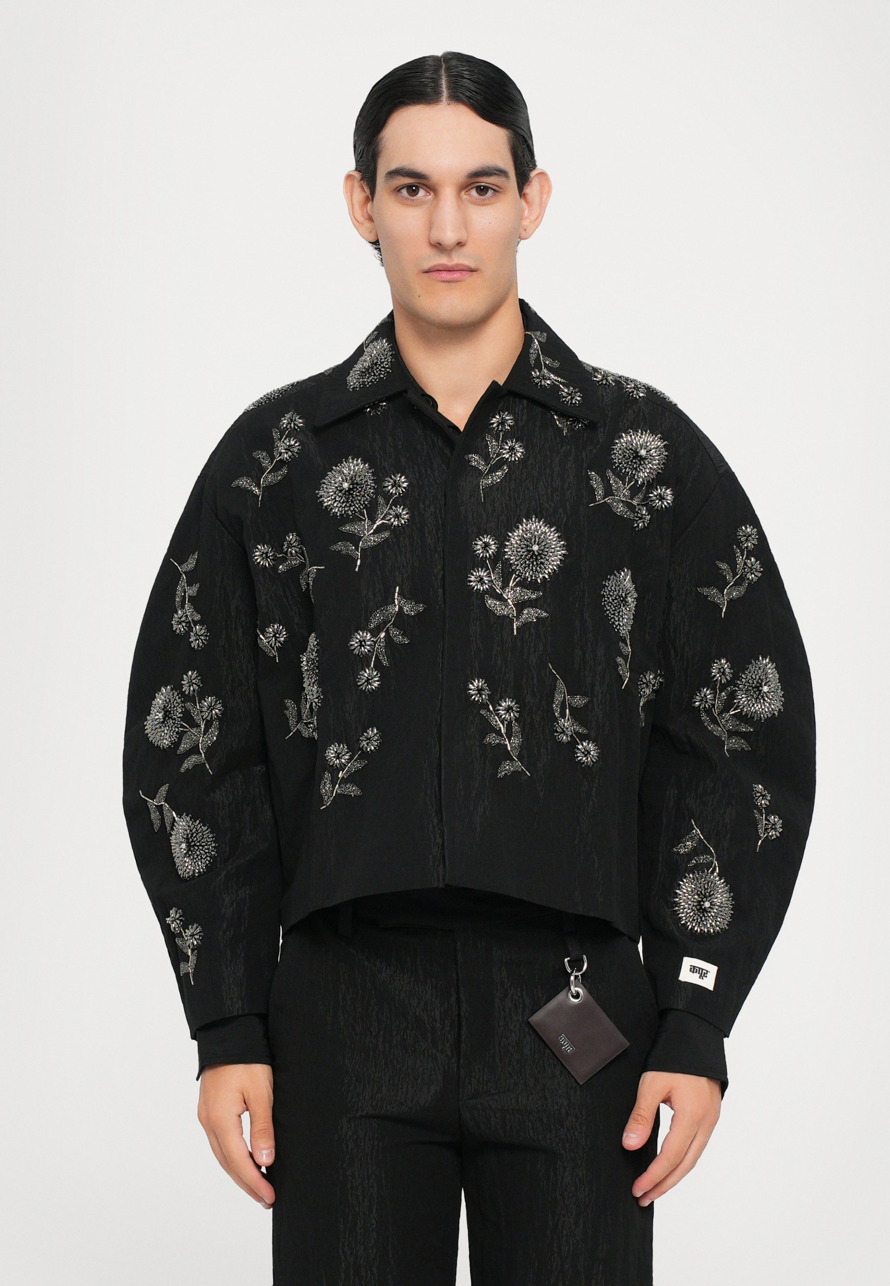 Dhruv Kapoor HANDGEFERTIGTE MARIGOLD BALLONJACKE - Bomberjacke - schwarz