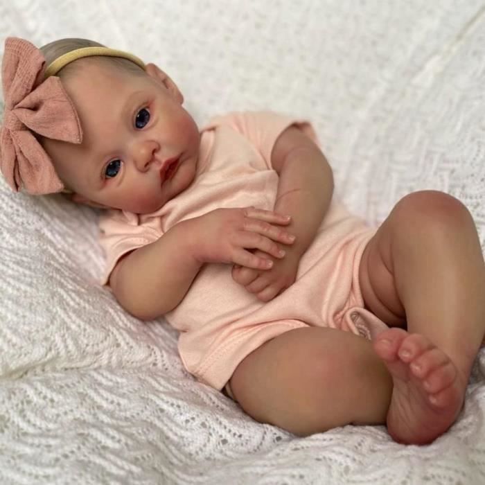 Reborn Doll - CHICHENG - 19 Inches - Soft Silicone Vinyl - Realistic - Cute