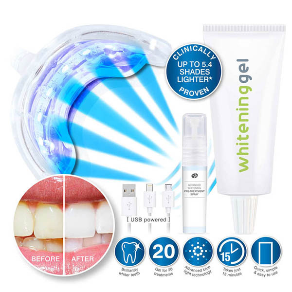 Rio Smile White Advanced Blaulicht-Zahnaufhellung