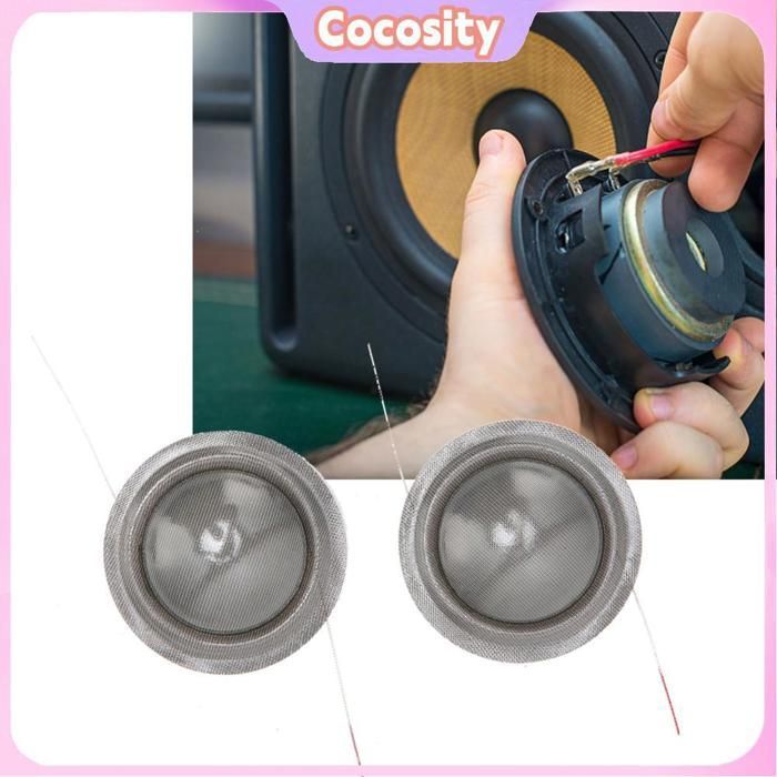 Bobina de voz para tweeter Cocosity, película de cúpula transparente con marcado CE para sonido de proyector, Tetoron Sound