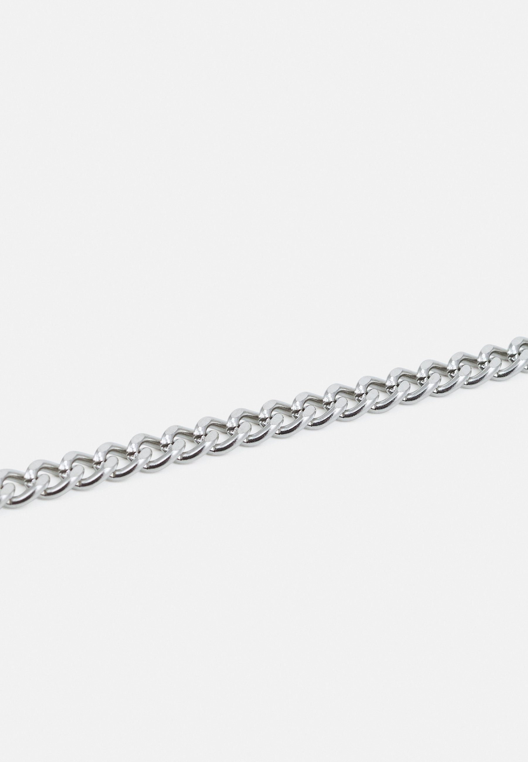 Icon Brand CURB CHAIN NECKLACE - Halskjede - sølvfarget