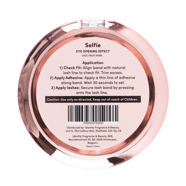 Oh My Lash Selfie Schwarze künstliche Nerzwimpern (einzeln)