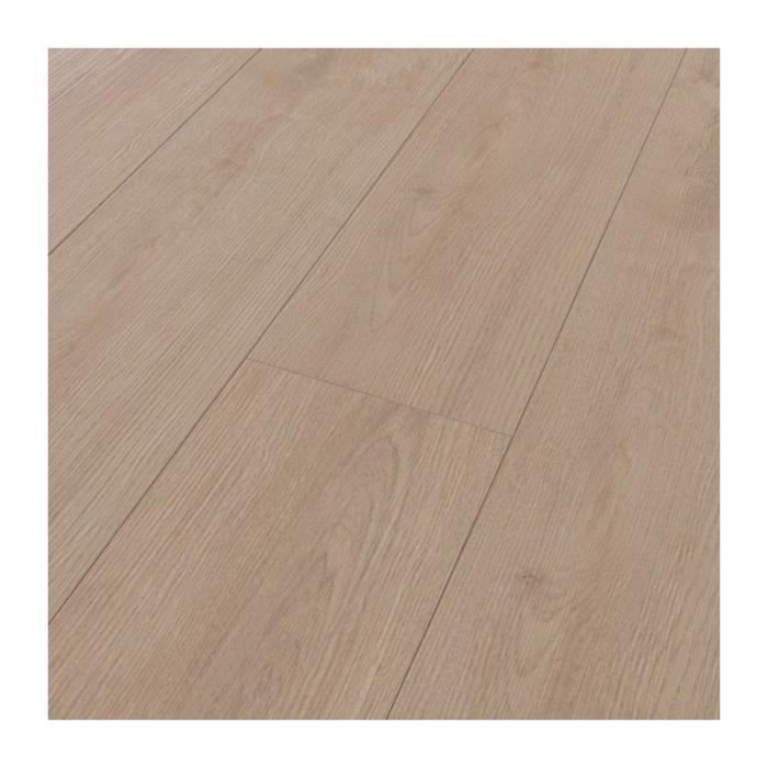 Parquet Stratifié - KRONOTEX - Chêne Beige Advanced D3902 - 8mm - Clipsable - Mat - 4 chanfreins