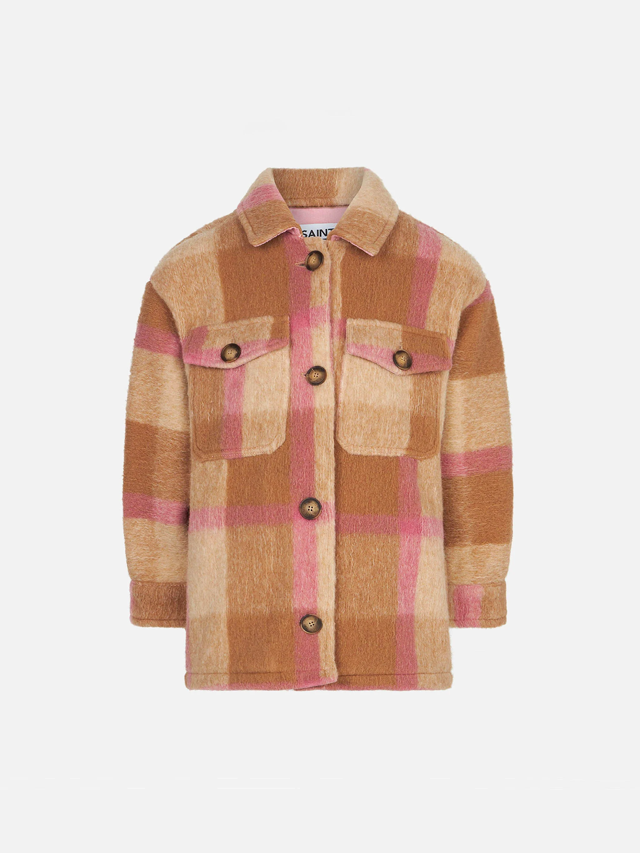 Blusa infantil con flecos