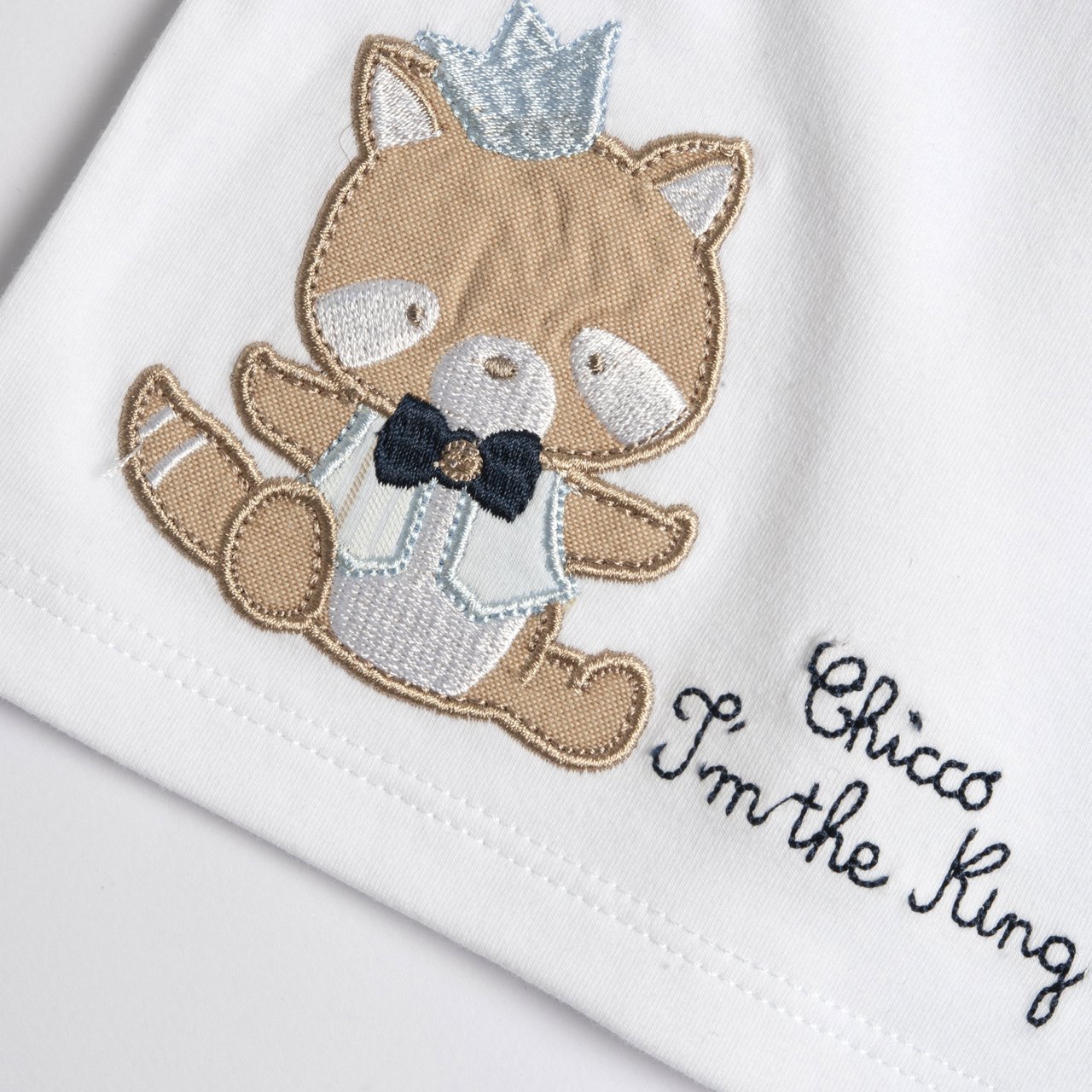 Baby-Waschbär-Poloshirt und Shorts-Set