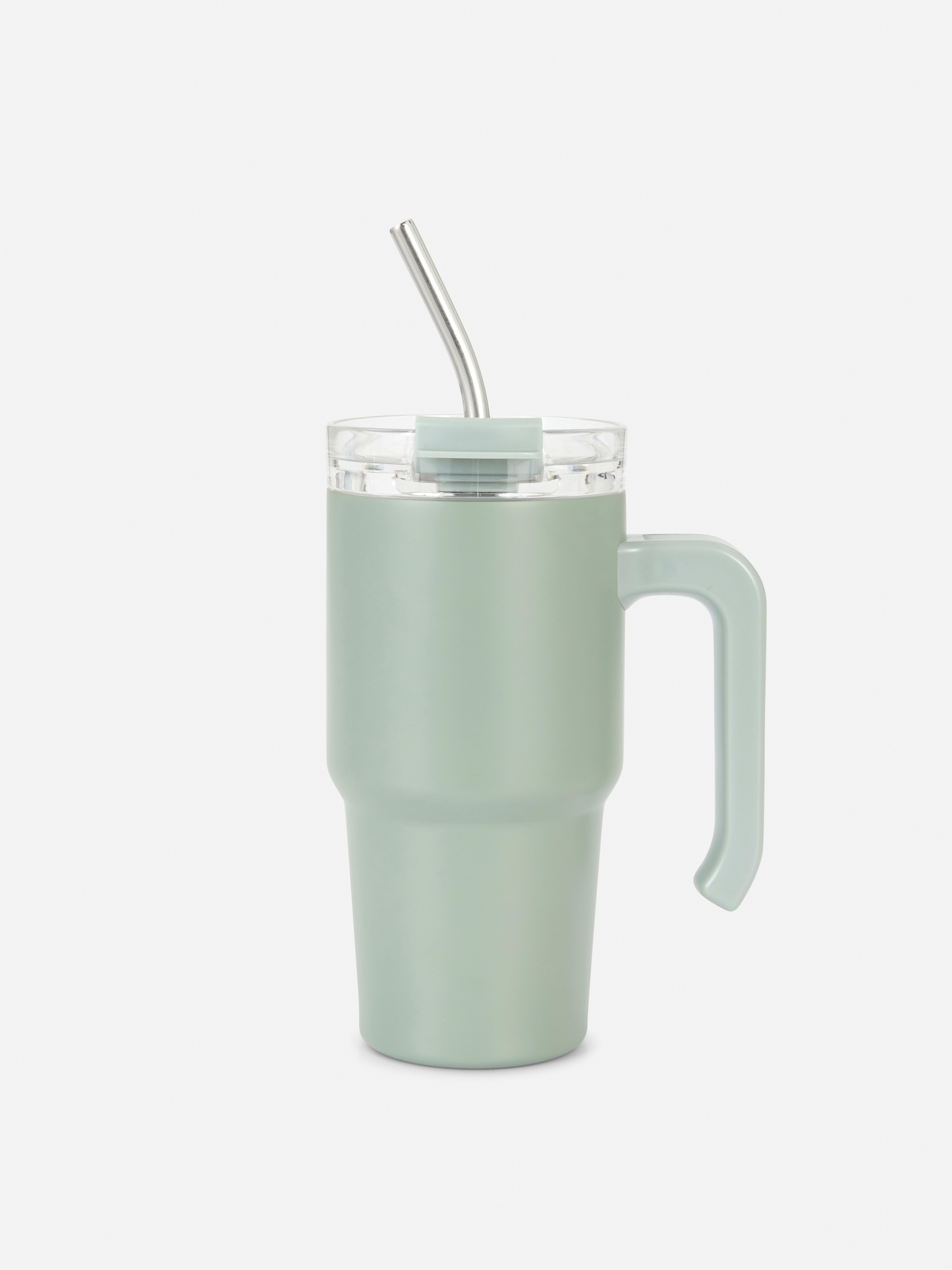 Cană de călătorie din oțel inoxidabil 590 ml Această cană de călătorie de 590 ml este perfectă pentru a vă potoli setea din mers.