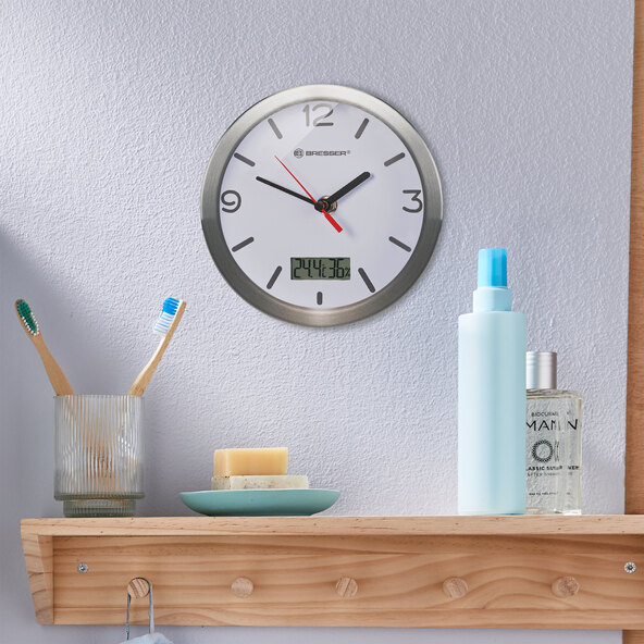 Thermo-/Hygro-Baduhr MyTime wit