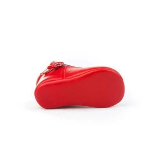 Chaussures bébé - ANGELITOS - Angelitos 247 Rojo - Mixte - Sans semelle - Fermeture à boucle