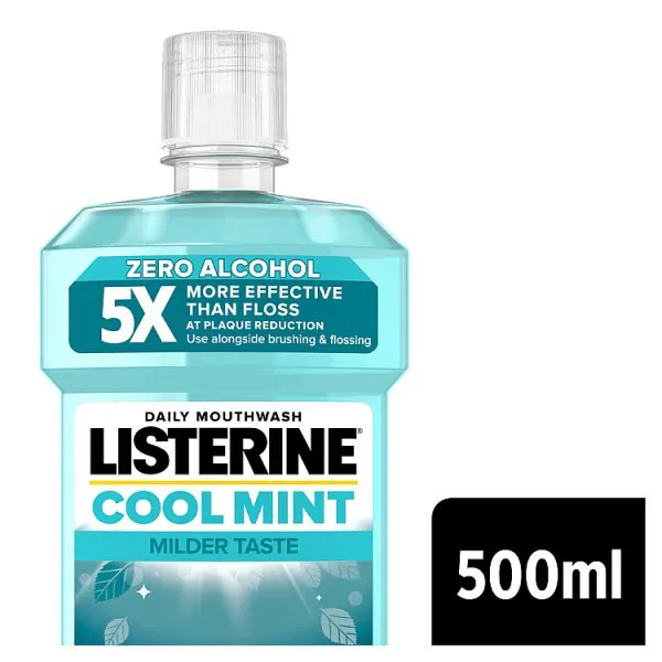 Listerine Mundspülung Zero Alcohol Cool Mint 500ml