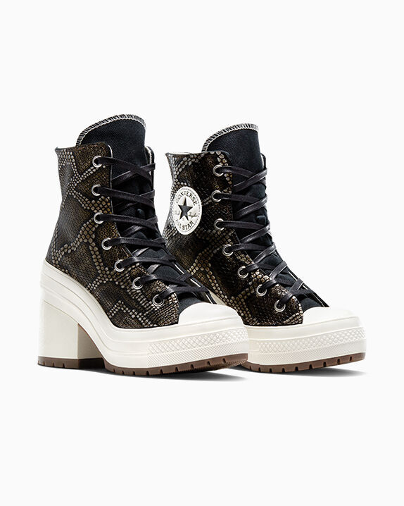 Chuck 70 De Luxe Heel Snakeskin