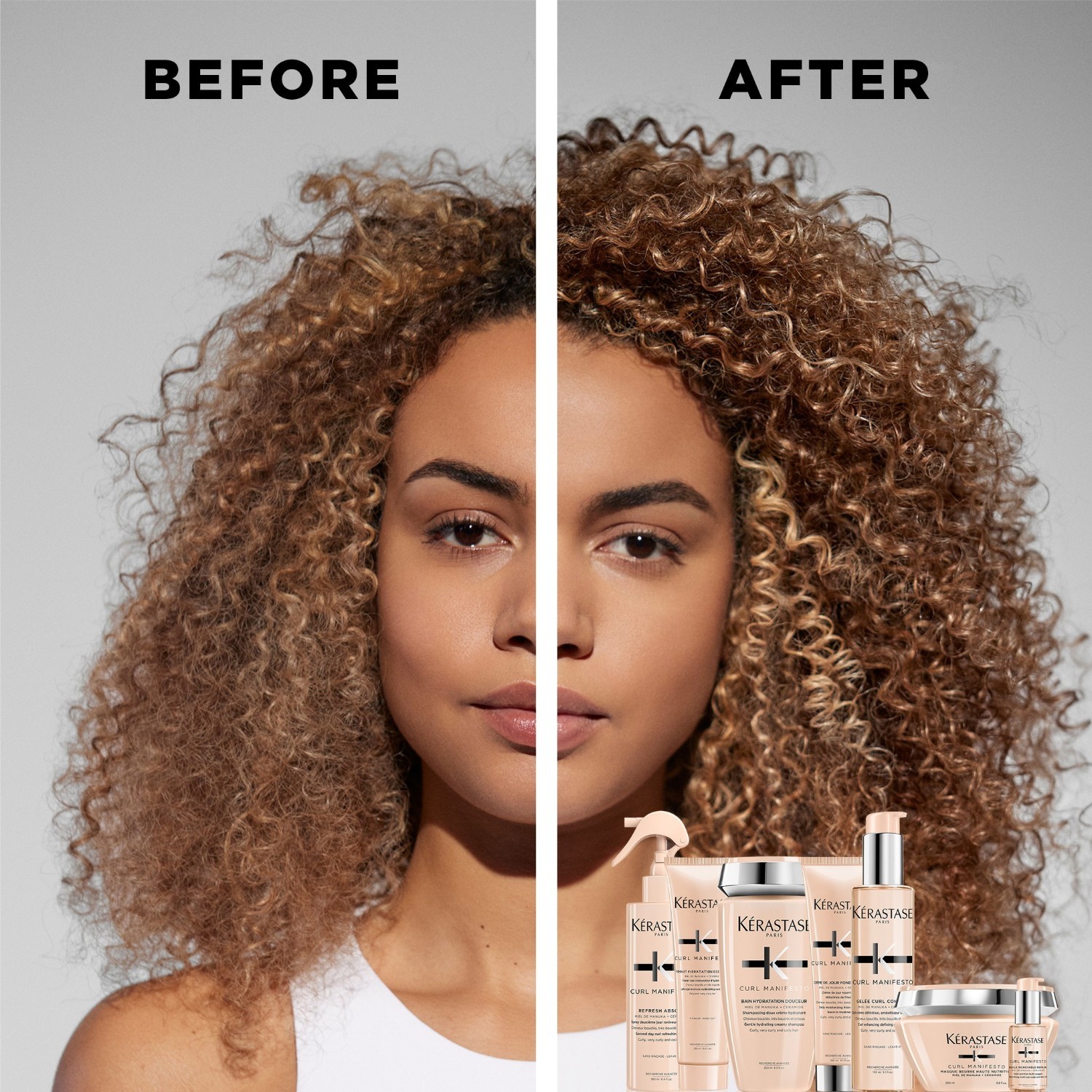 Kérastase vlasová maska Curl Manifesto High Nutrition maslová maska - 200 ml