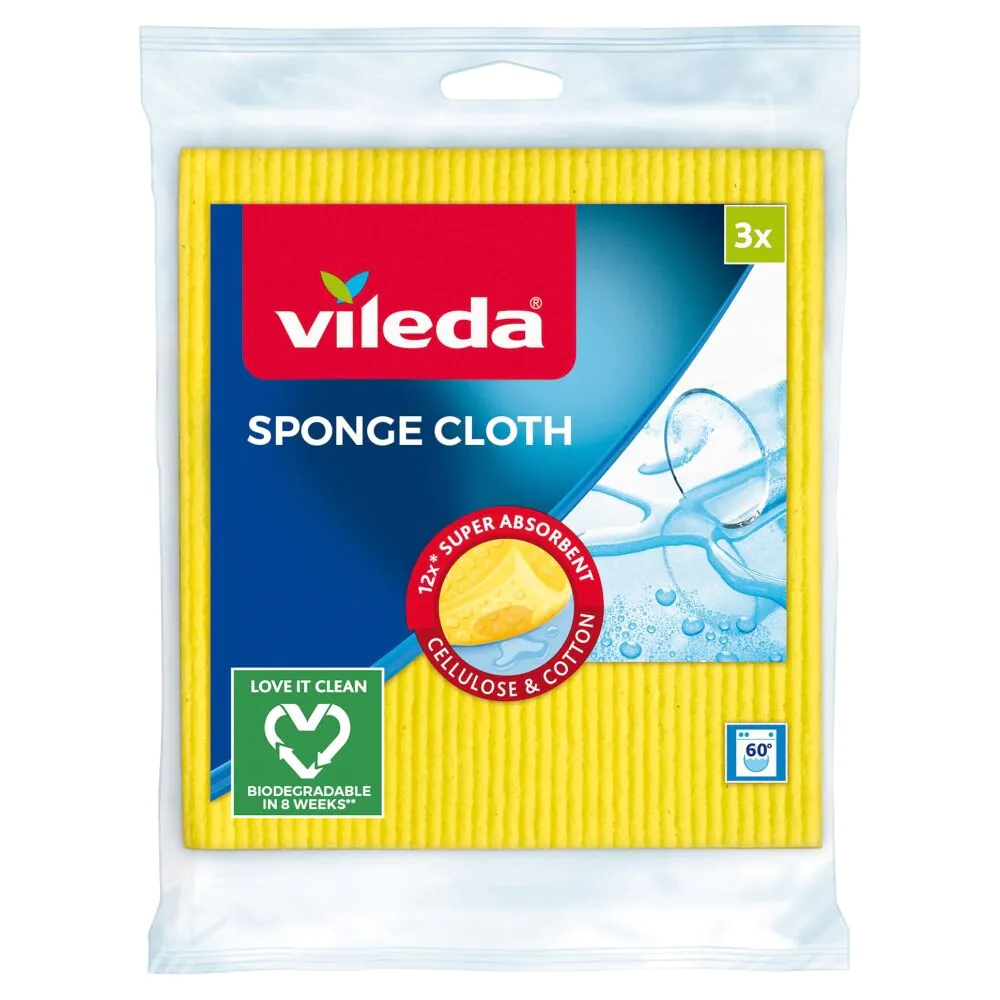 Vileda - Pucerka gąbkowa 3 szt.