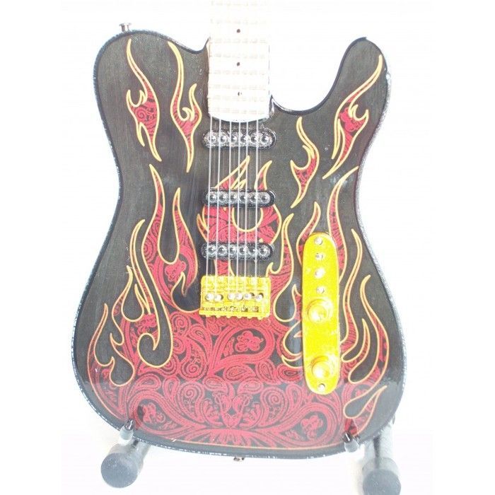 Miniature Telecaster guitar of James Burton, Elvis' guitarist