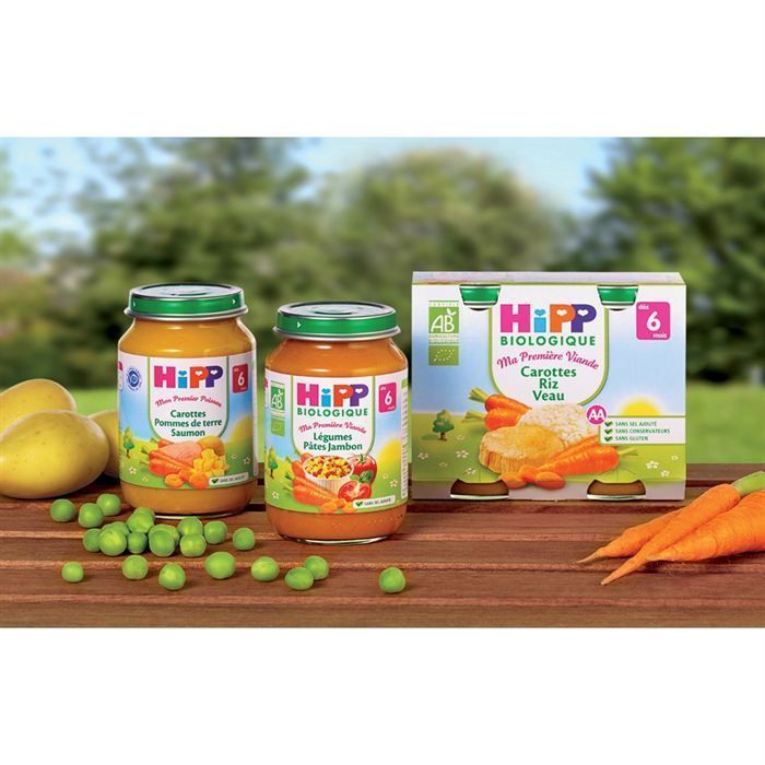 Hipp Bio Les Petits Gourmets Assiette Spaghetti à la Bolognaise +12m 230g