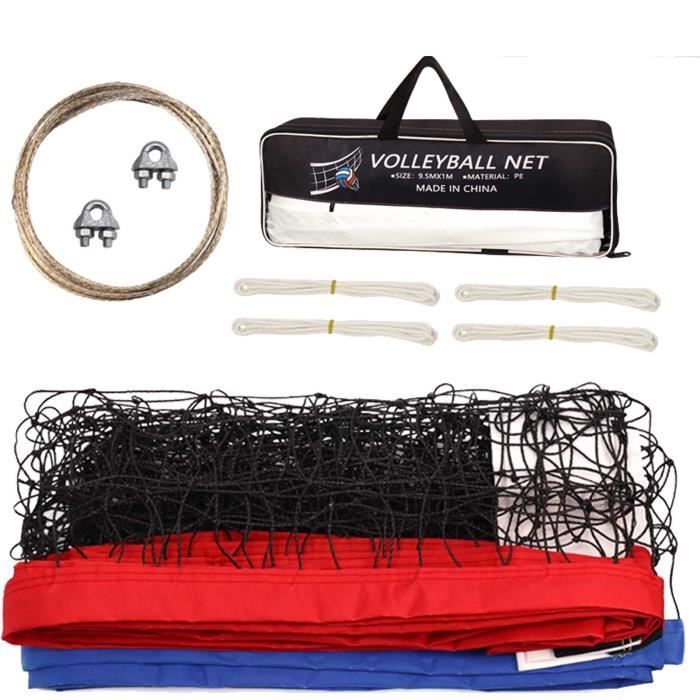 Red de voleibol profesional, portátil y resistente, para uso en exteriores, piscina, jardín, playa, 31x3 pies.