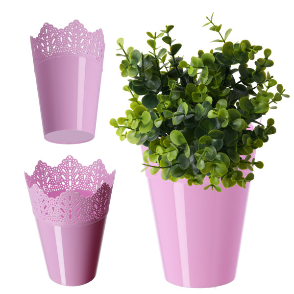 Doniczka Donica Na Kwiaty Osłonka 14,5cm Kolory