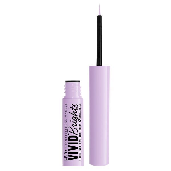 NYX Professional Makeup Vivid Brights 07 Lilac Link šķidrais acu zīmulis<br>2ml