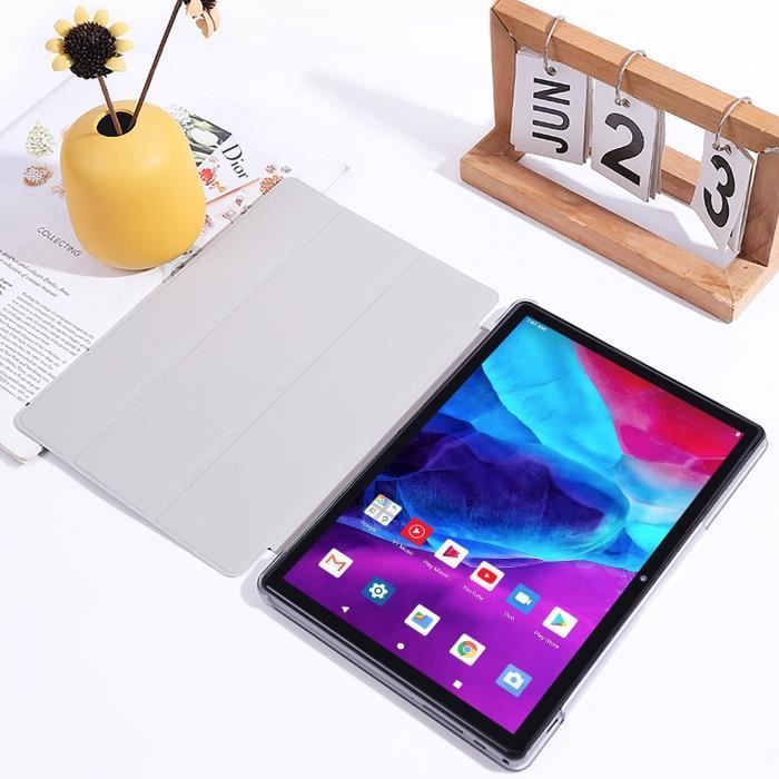 Tablet com tela sensível ao toque de 10 polegadas, Android 13, 16 GB de RAM e 128 GB de ROM | Tela IPS HD de 1280 x 800 | Certificado pelo Google GMS, Dual