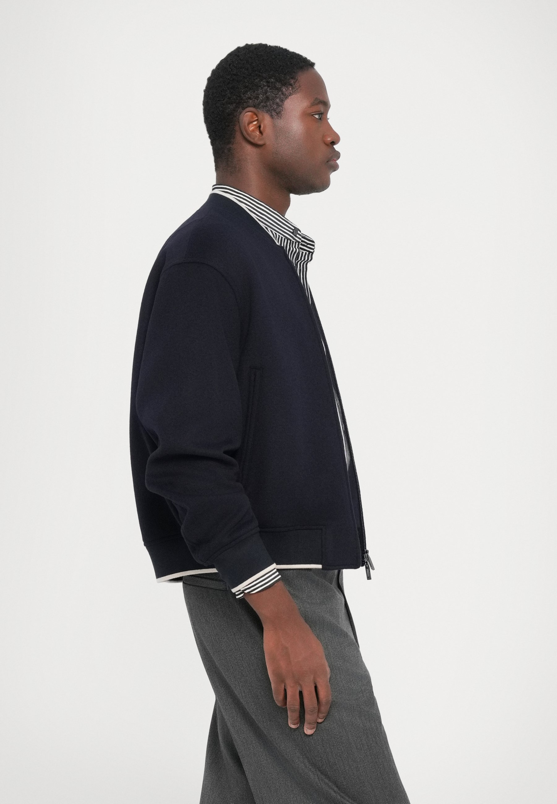 Blouson Emporio Armani - Veste légère - bleu marine