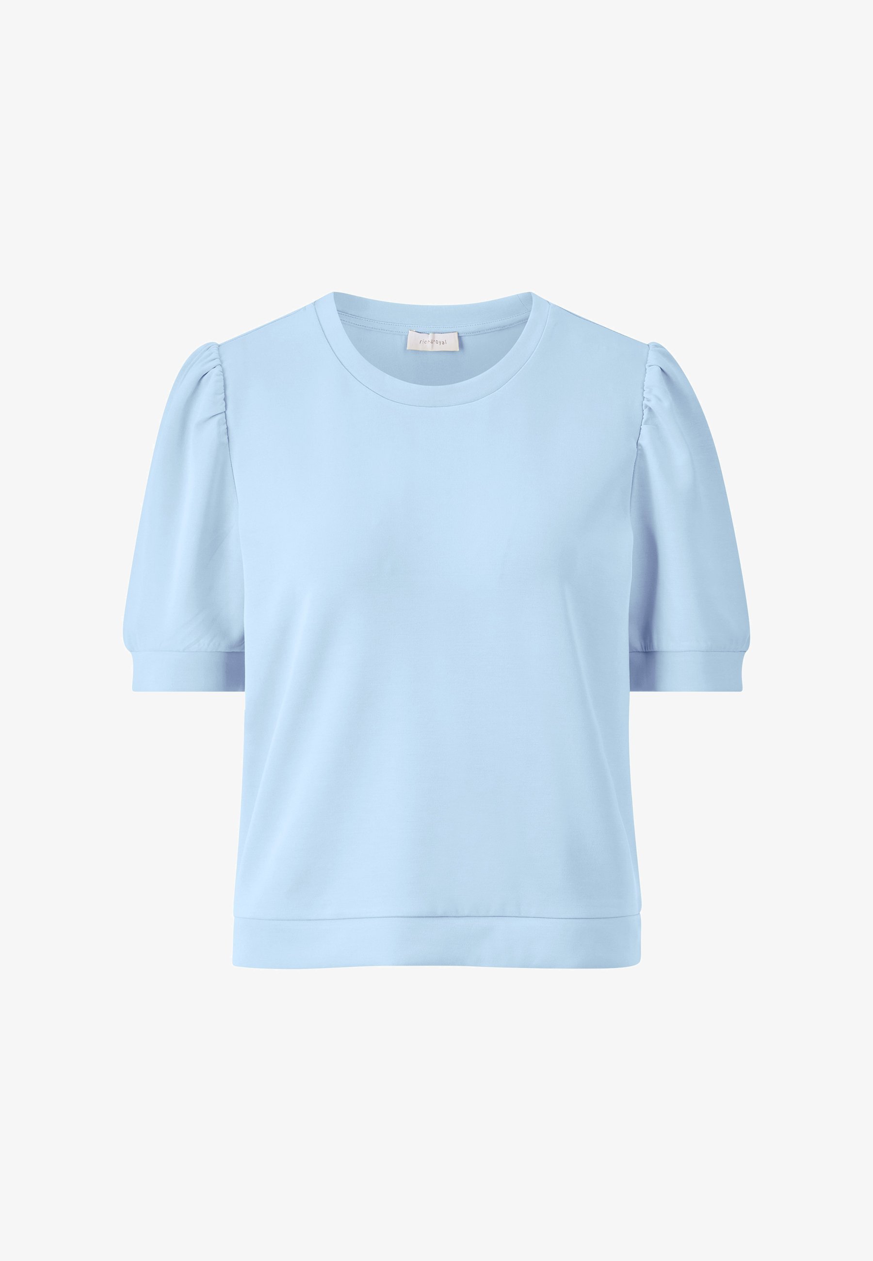 T-shirt basic Rich & Royal - cielo sereno
