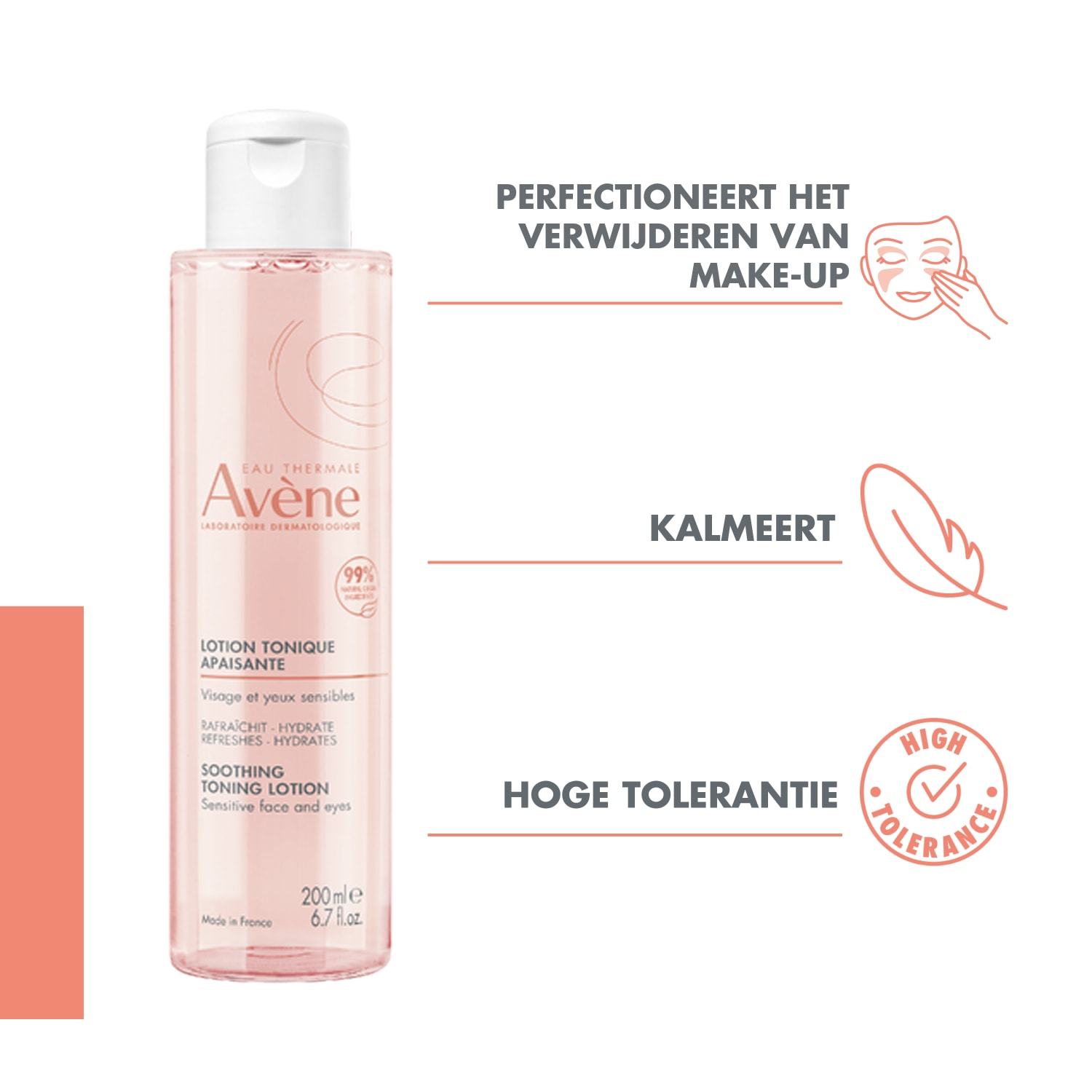 Avène tonik za lice Les Essentiels Les Essentiels umirujući tonirajući losion – 200 ml