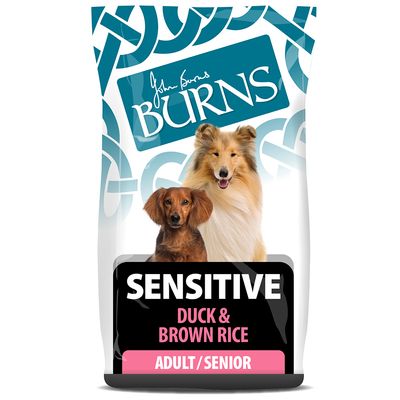 Burns Adult & Senior Sensitive - Anatra e riso integrale