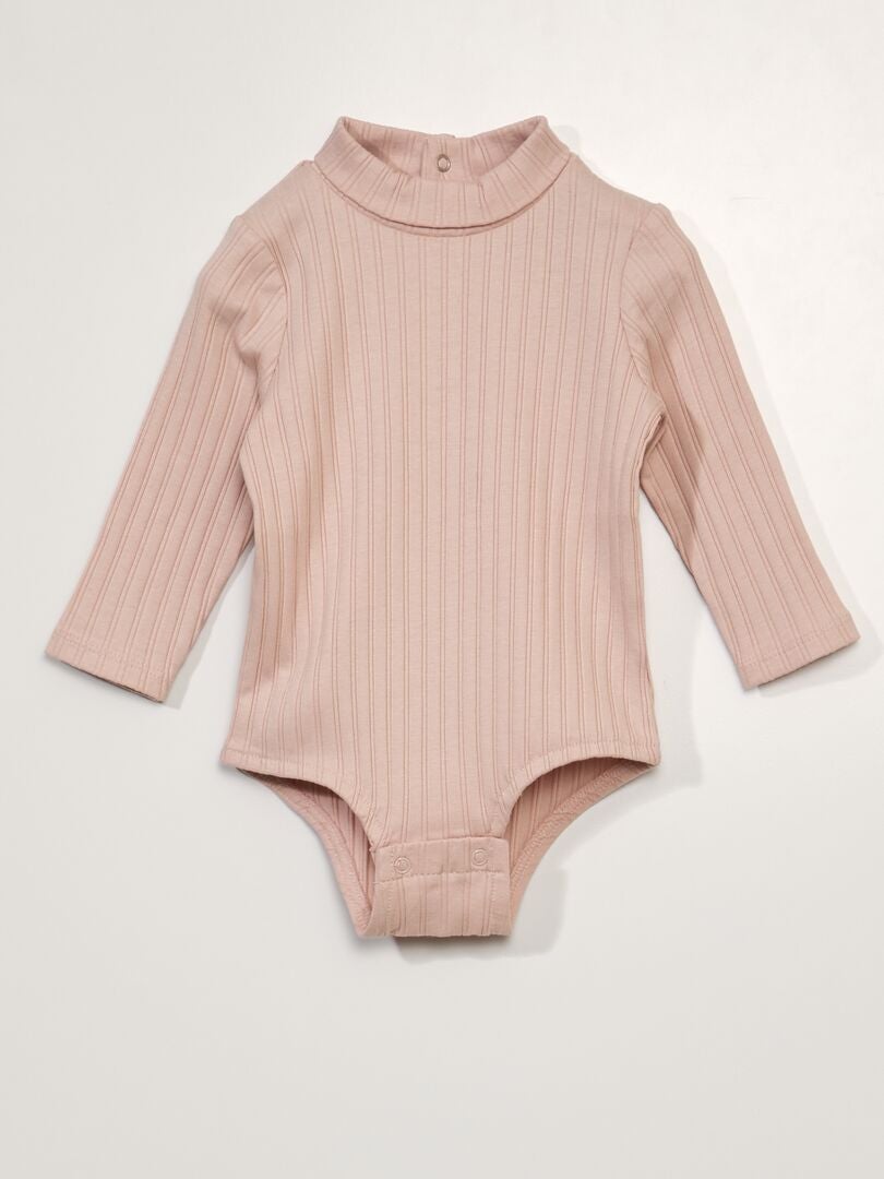 Stretch bodysuit - Roze