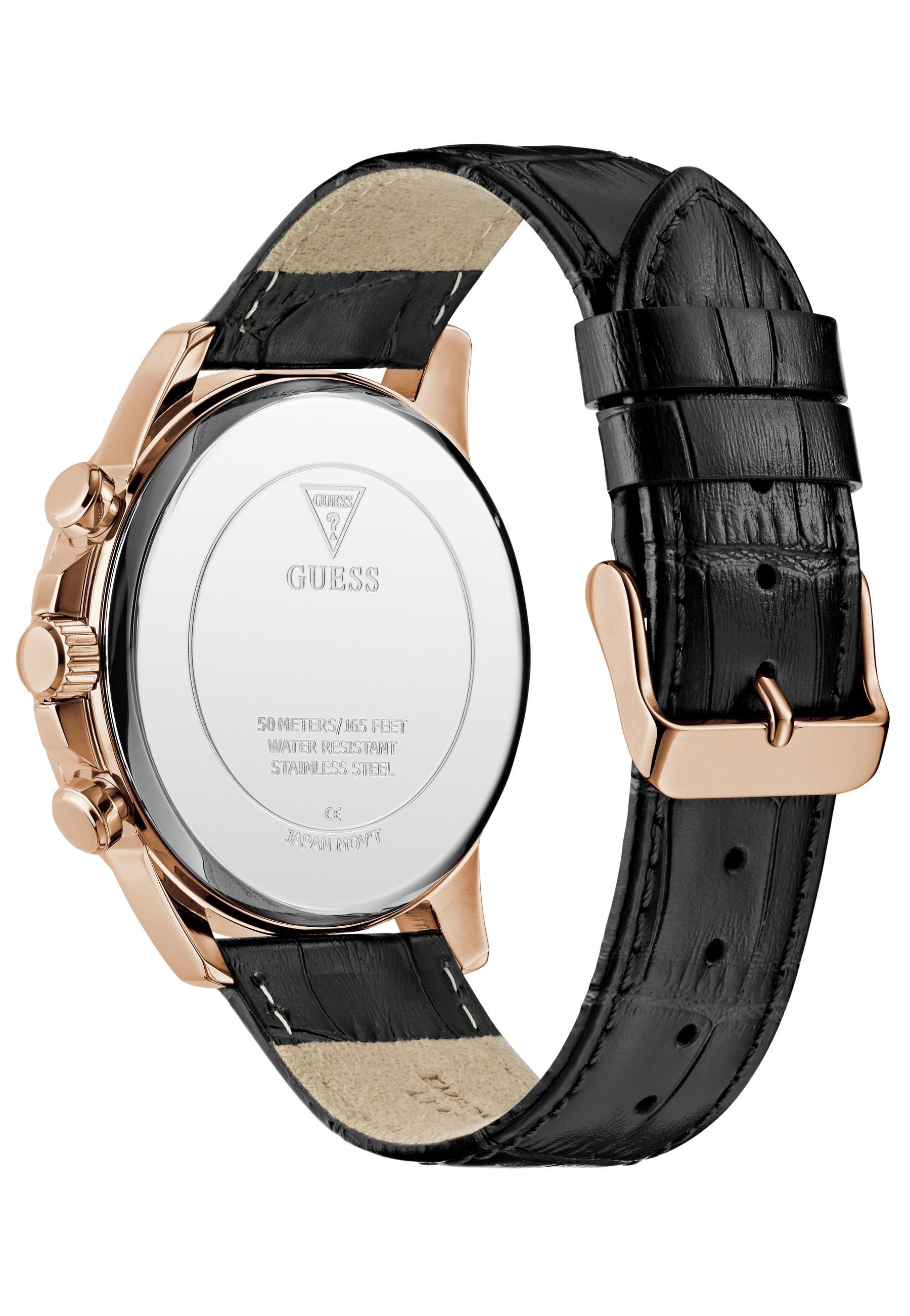 Guess WALKER - Orologio cronografo - nero