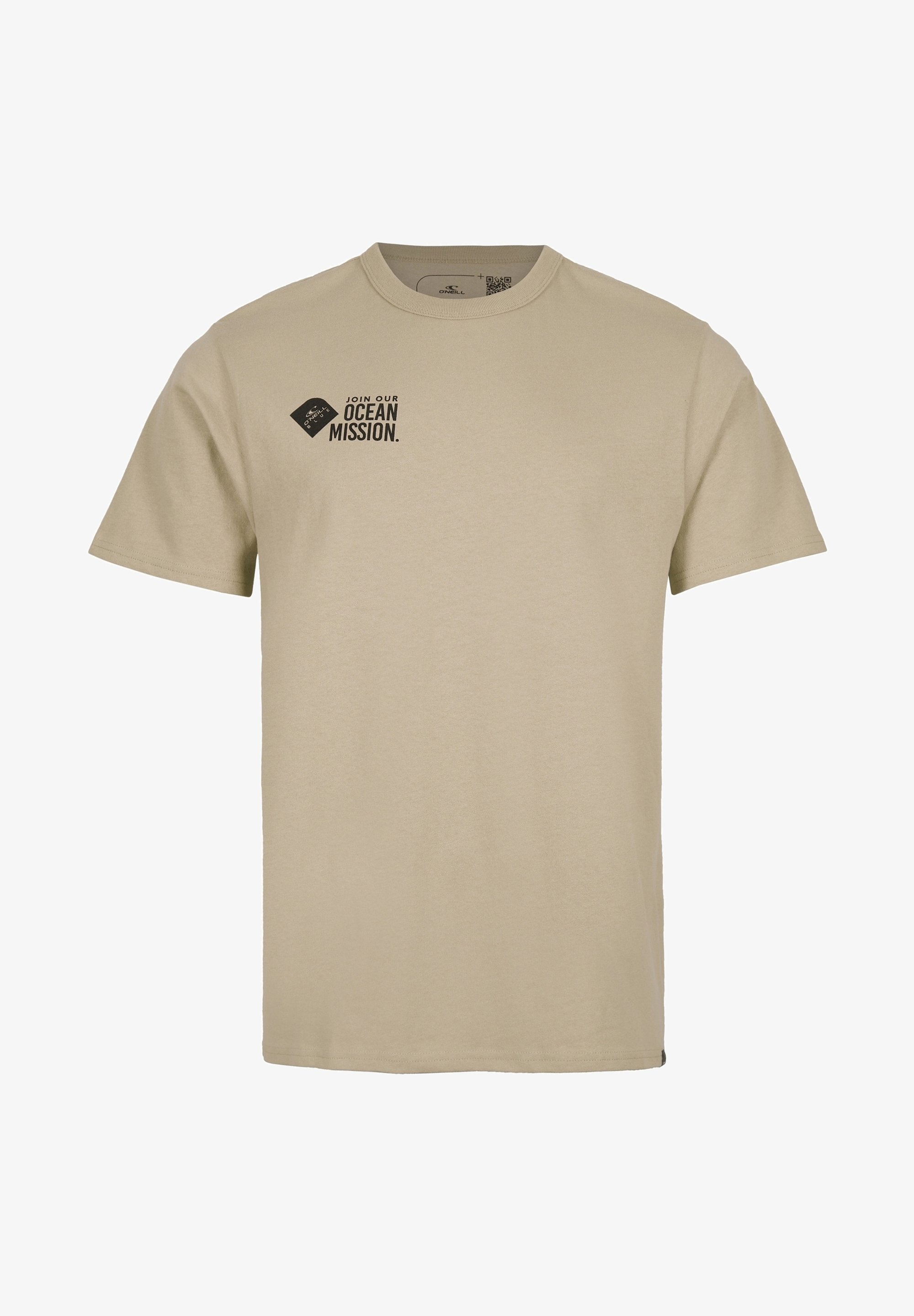 O'Neill T-shirt met print - beige