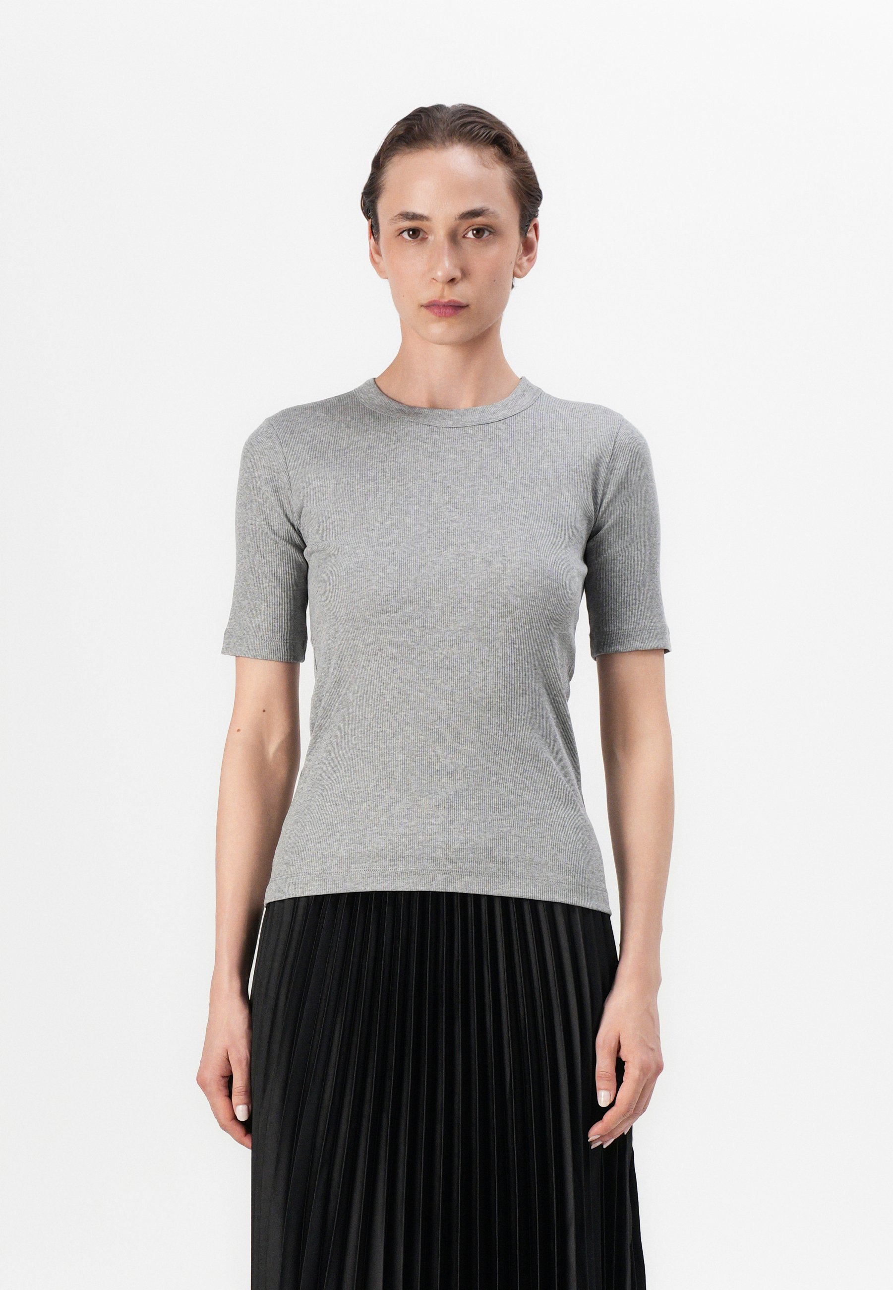 IVY OAK KRISTIN - T-shirt basic - grigio mélange