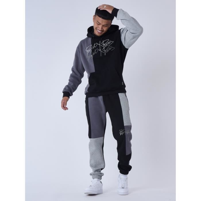 Bas de jogging tricolore - PROJECT X PARIS - Homme - Noir - Multisport