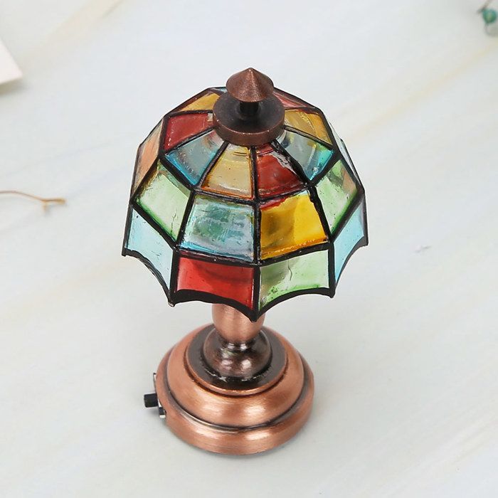 Lampada a LED SALALIS per casa delle bambole, accessori per casa delle bambole, giochi elettronici