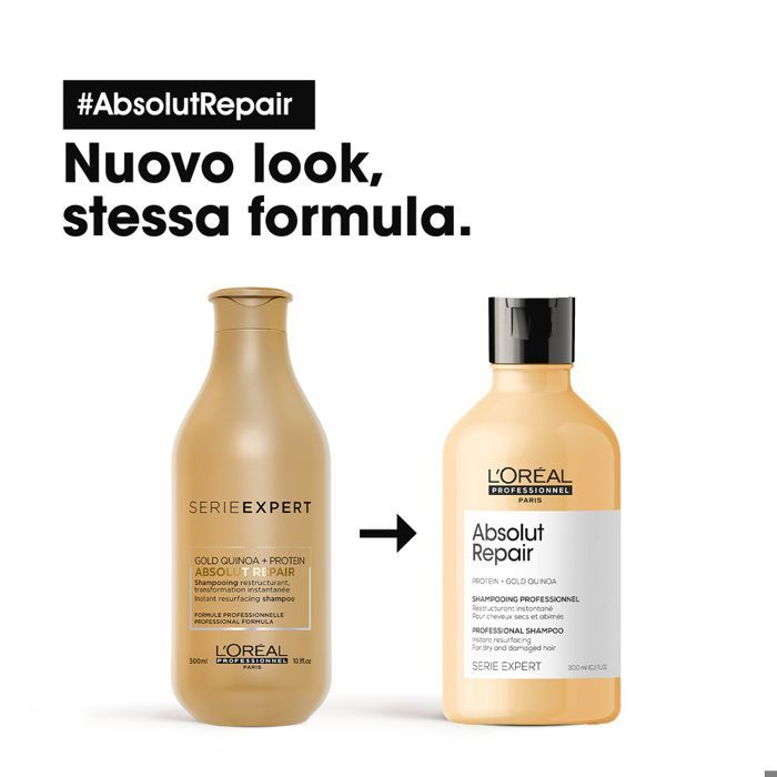 Coffret Produits Capillaires - L'ORÉAL PARIS - L'Oréal Professionnel - Champú Reparador Absolut Repair Serie Expert 300 ml