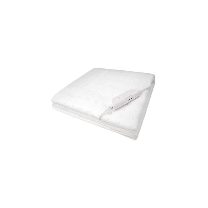 Surmatelas chauffant électrique - MICH - 150x80 cm - Arrêt automatique - 3 niveaux de température - Polaire douce