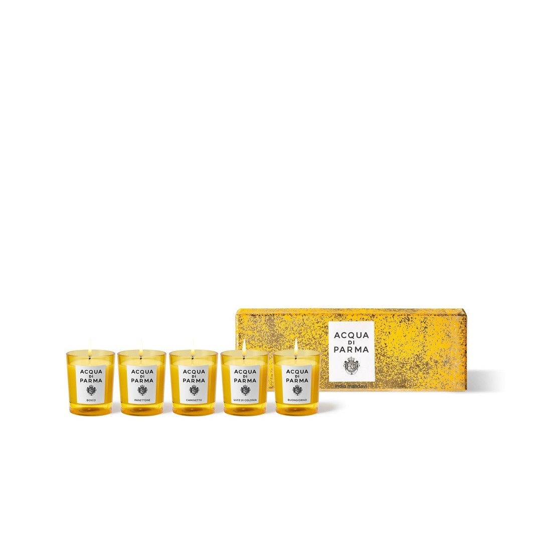Set de bougies Acqua di Parma « Home Collection » (5 x 28 g) – Saison de Noël 2024 – 1 pièce
