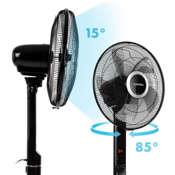 Ventilador de pedestal Klarstein Infinity Storm - 40 cm (16