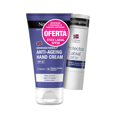 Neutrogena Anti-Aging -käsivoidesarja 75 ml 4,9 g