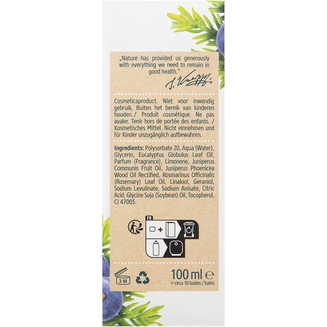 Kneipp raumenis atpalaiduojantis vonios aliejus – 100 ml