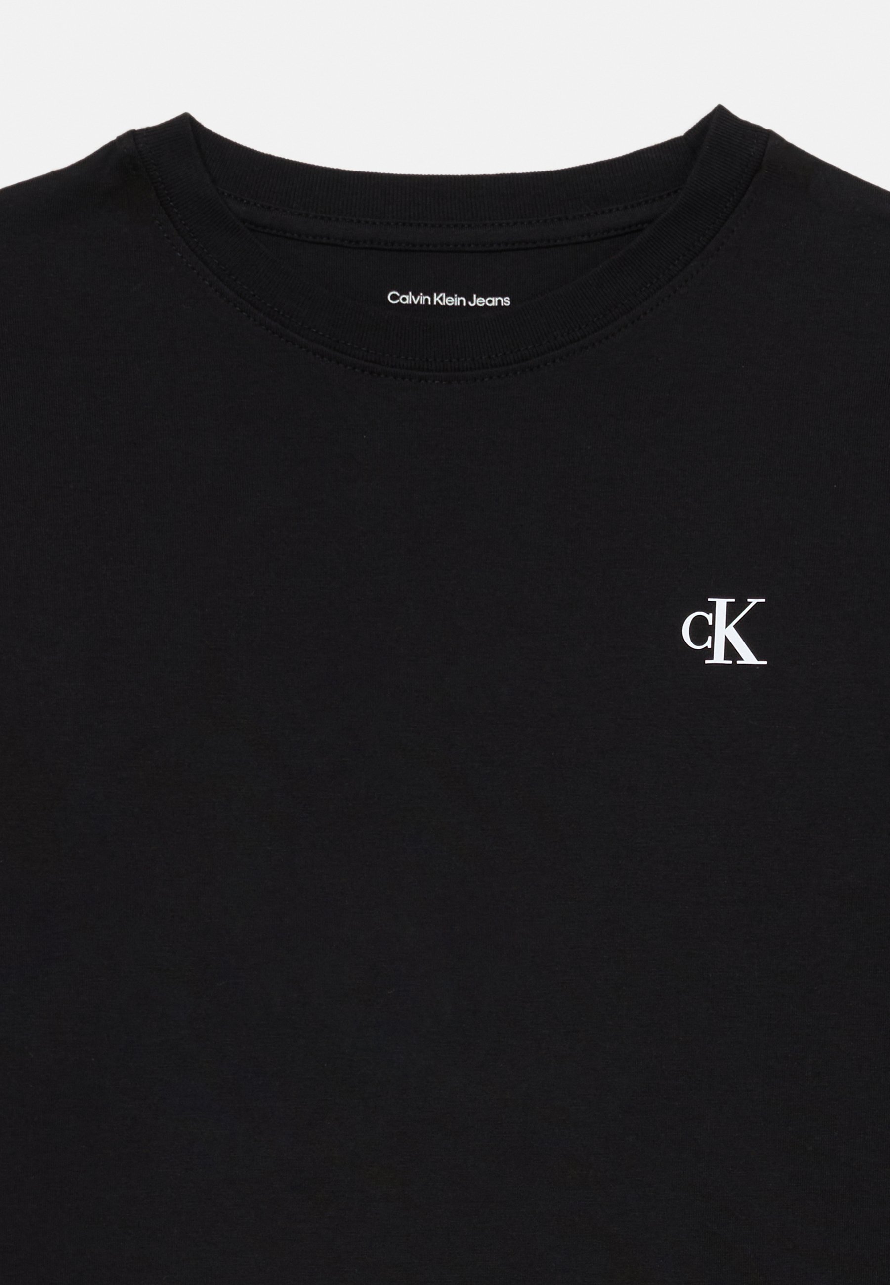Calvin Klein Jeans CHEST MONO 2-PACK UNISEX - Top met lange mouwen - zwart/helder wit