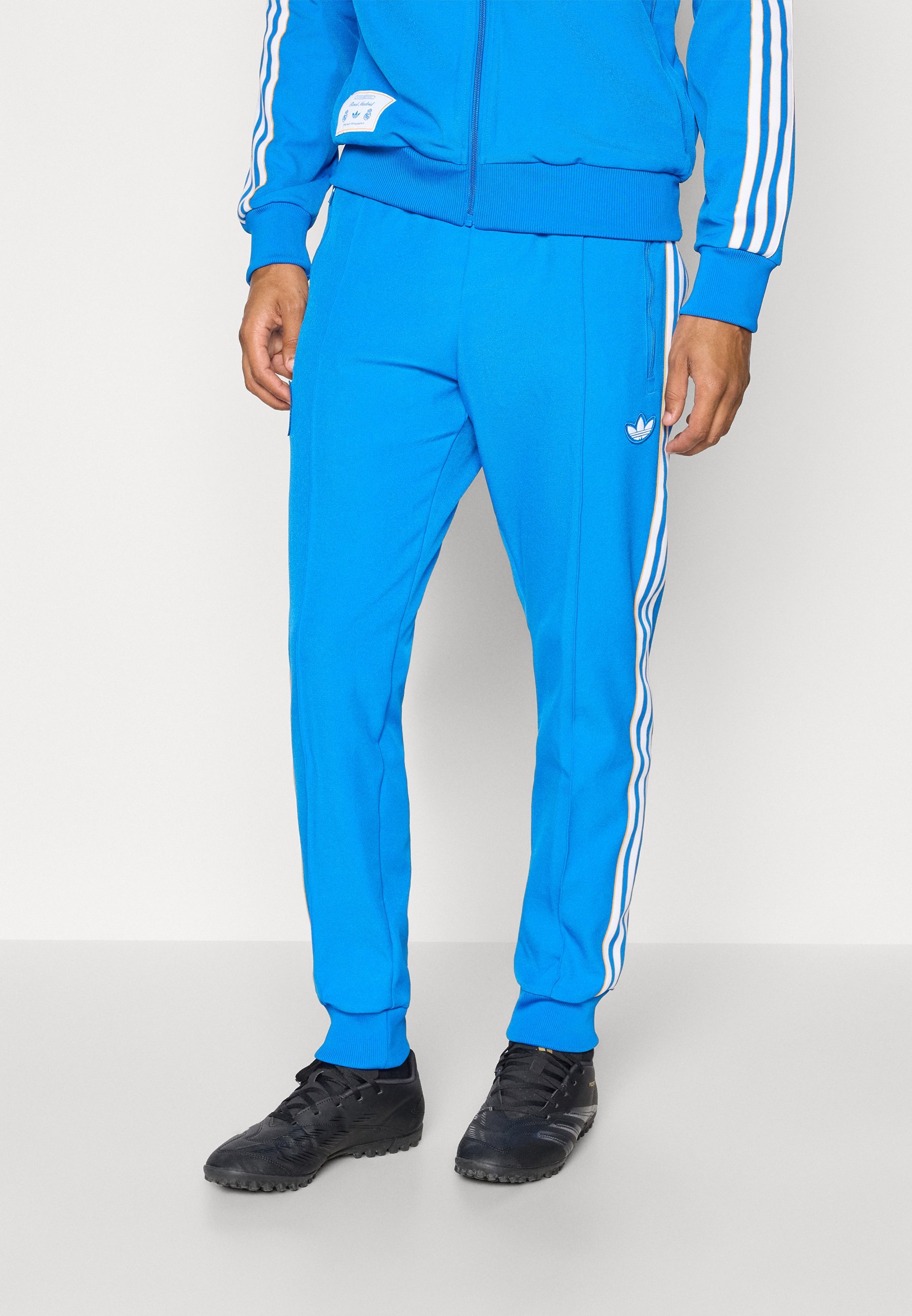 adidas Originals REAL MADRID ICON TRACK PANT - Klubové oblečenie - modrá/biela