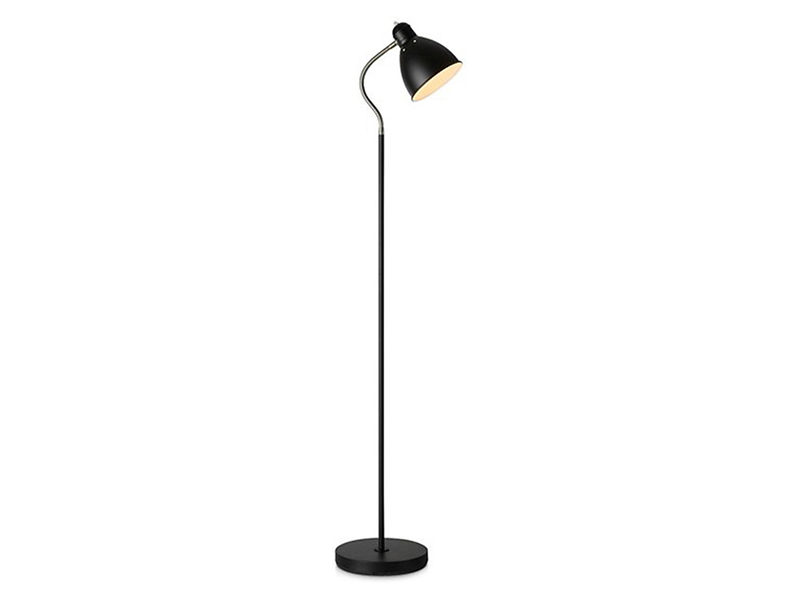 Lampa podłogowa Nitta metalowa czarna