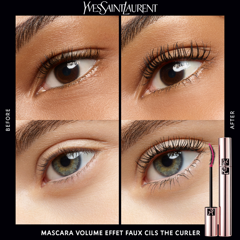 Tusz do rzęs Volume Effect False Lashes The Curler w kolorze czarnym - Yves Saint Laurent