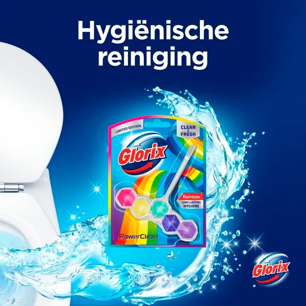 Glorix Rainbow Power WC blok