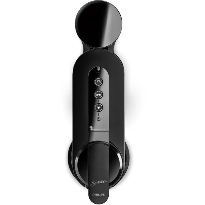 Cafetera de cápsulas - PHILIPS - SENSEO - HD6592/65 - Interruptor 2 en 1 para cápsulas y filtros - Negra